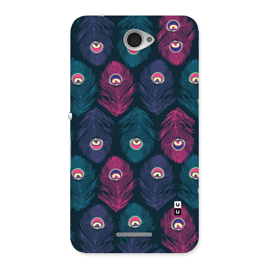 Feathers Patterns Back Case for Sony Xperia E4