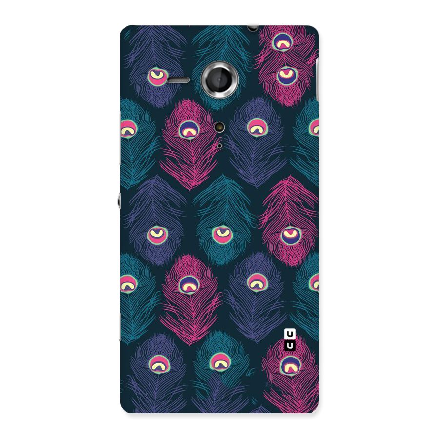 Feathers Patterns Back Case for Sony Xperia SP
