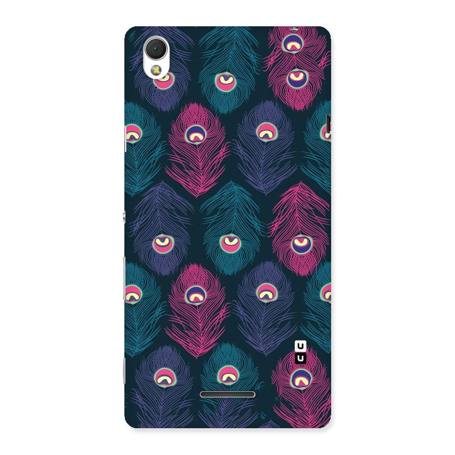 Feathers Patterns Back Case for Sony Xperia T3