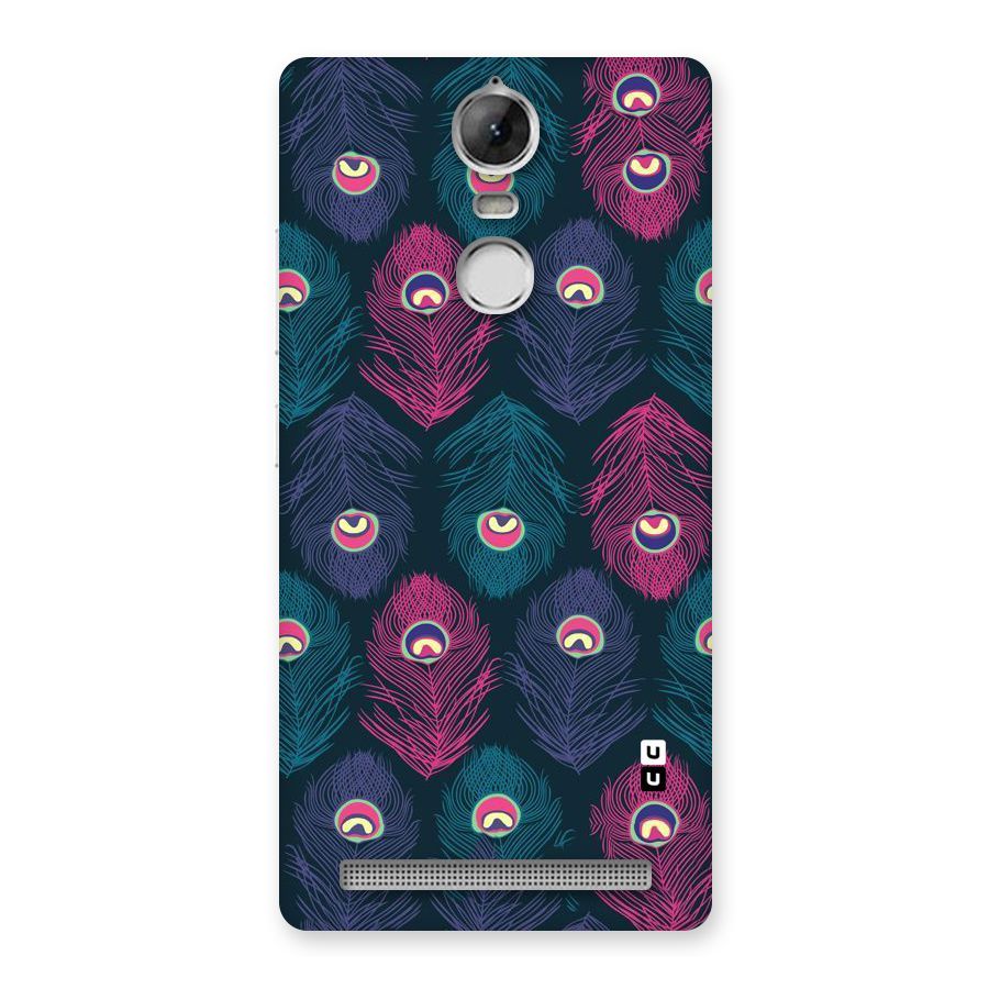 Feathers Patterns Back Case for Vibe K5 Note