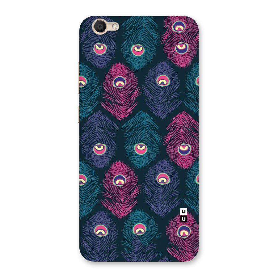 Feathers Patterns Back Case for Vivo V5