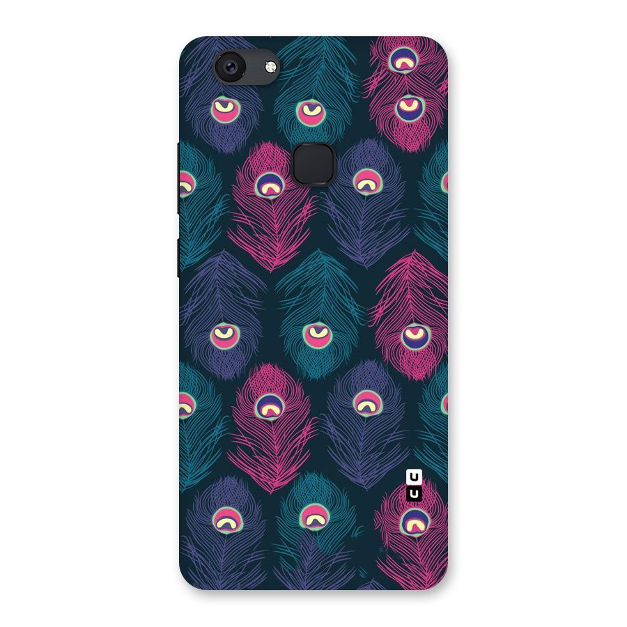 Feathers Patterns Back Case for Vivo V7 Plus