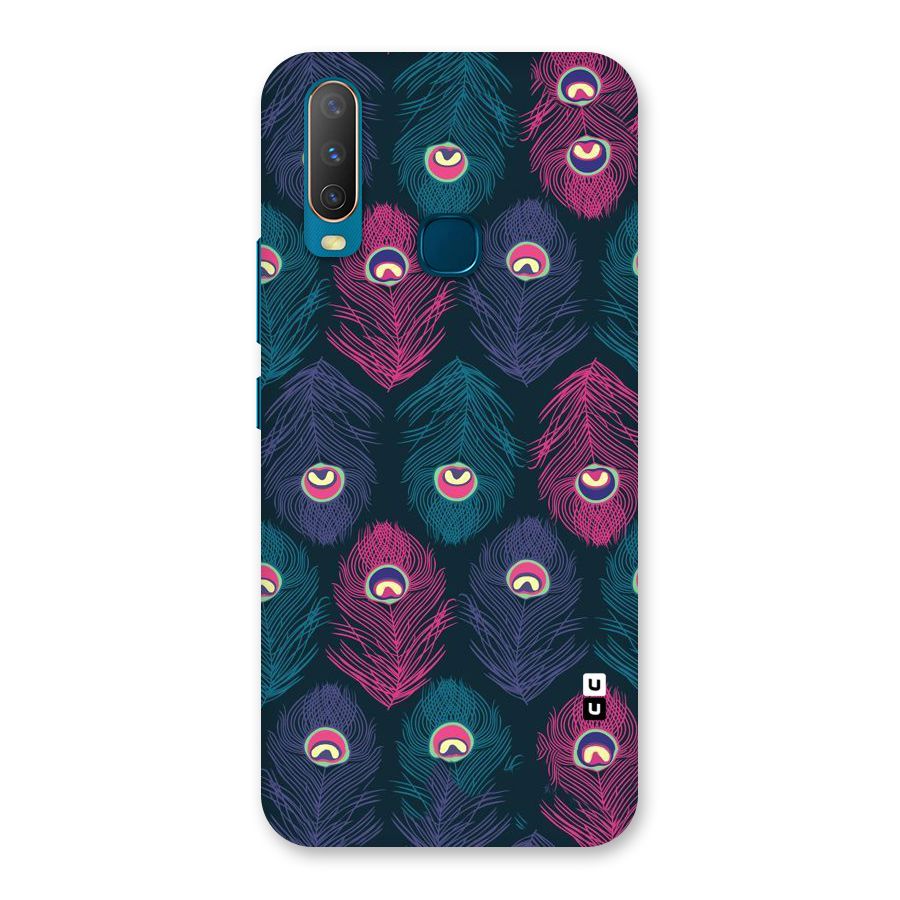 Feathers Patterns Back Case for Vivo Y17