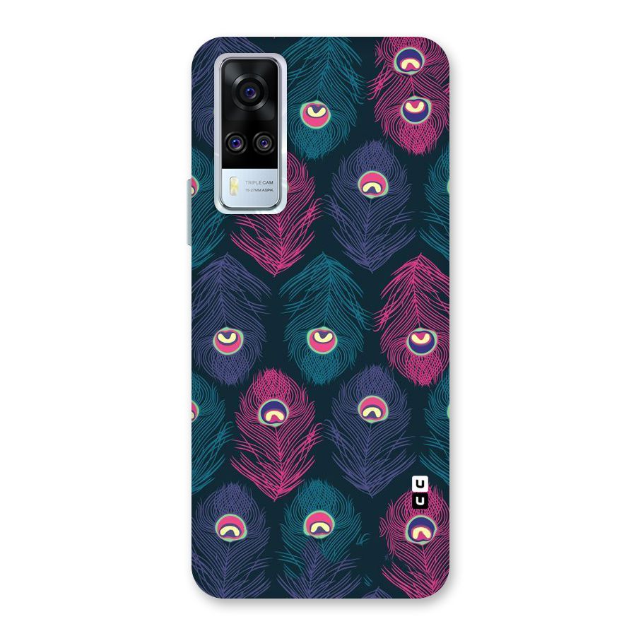 Feathers Patterns Back Case for Vivo Y31