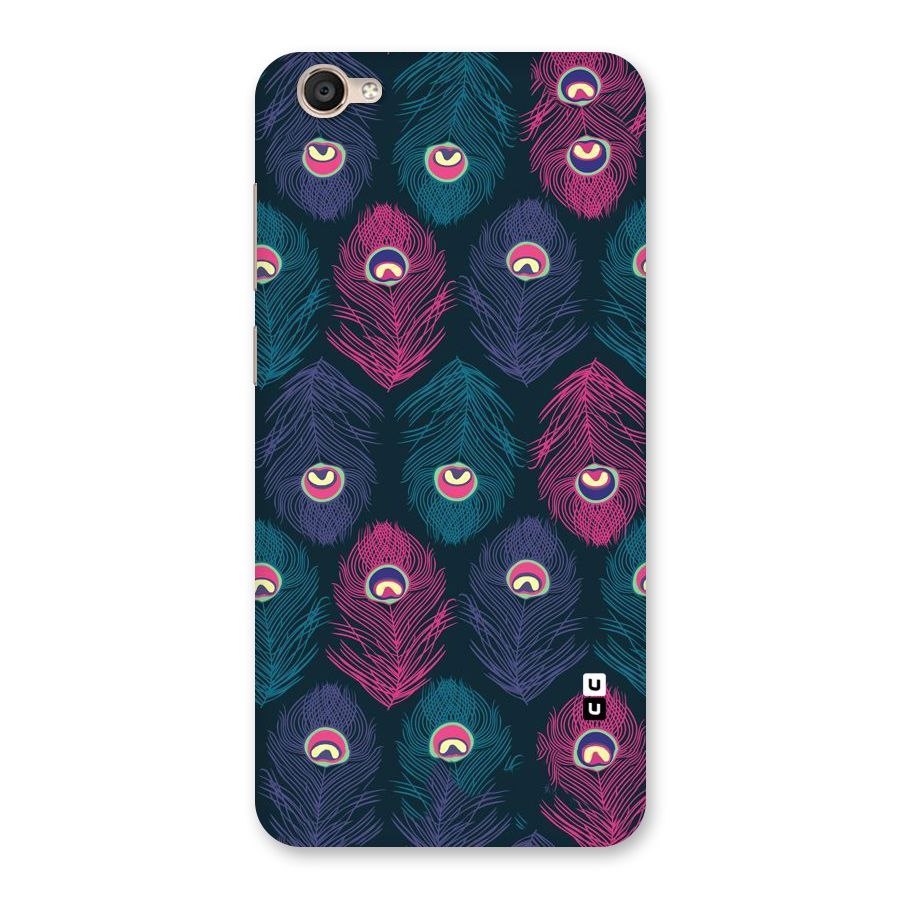 Feathers Patterns Back Case for Vivo Y55s