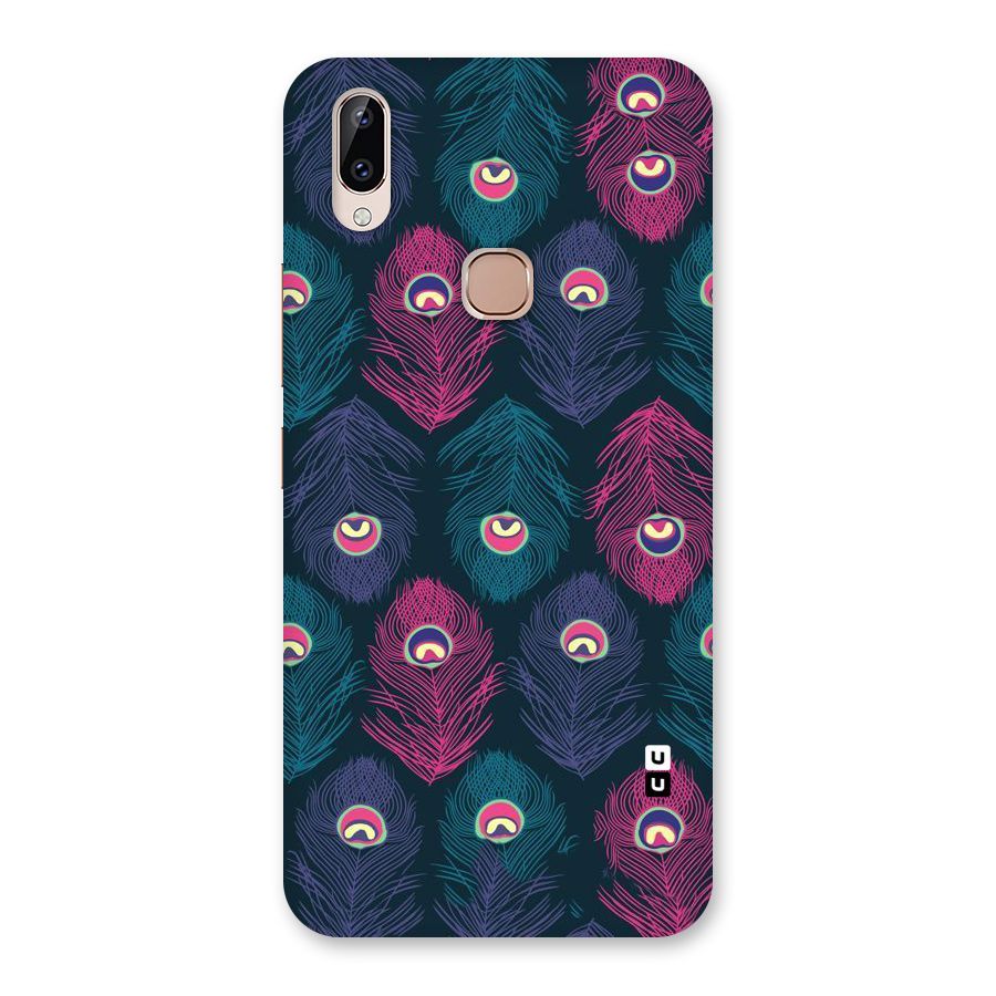 Feathers Patterns Back Case for Vivo Y83 Pro