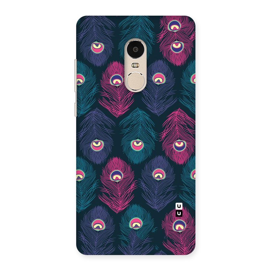Feathers Patterns Back Case for Xiaomi Redmi Note 4
