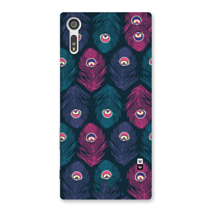 Feathers Patterns Back Case for Xperia XZ