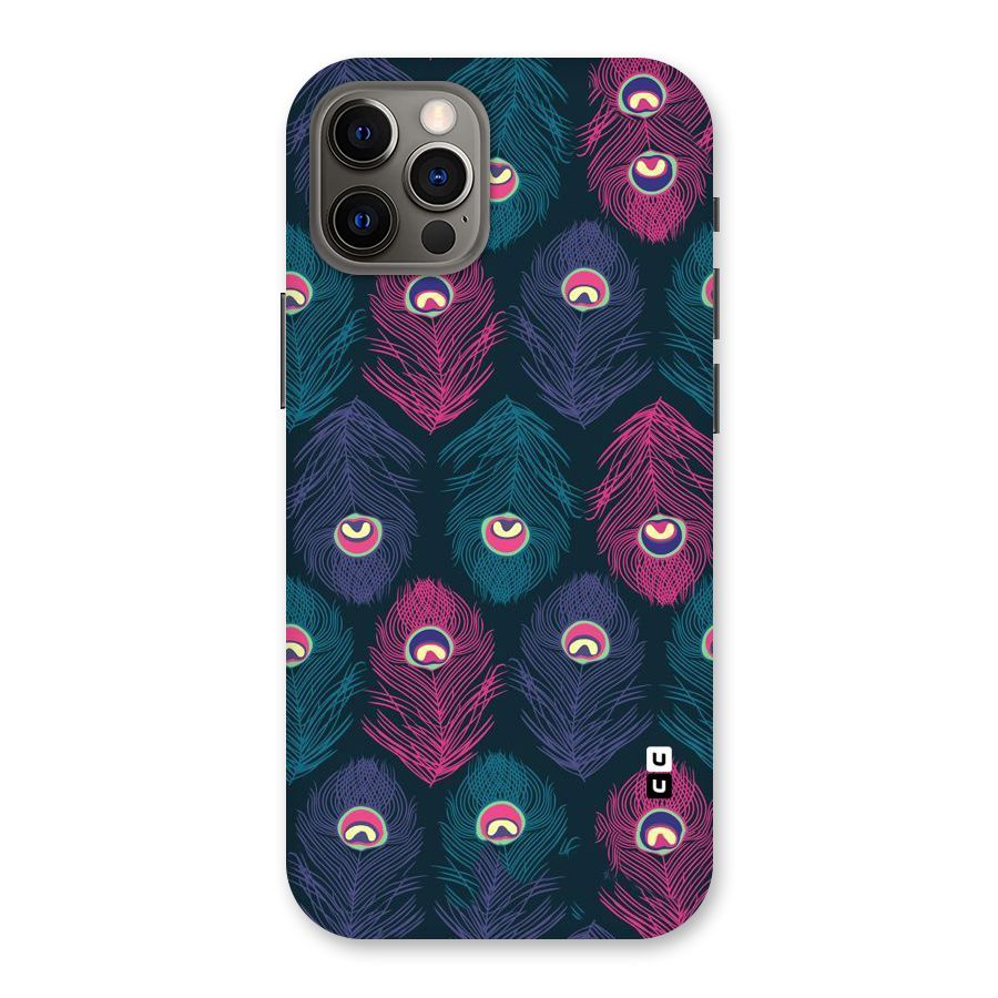 Feathers Patterns Back Case for iPhone 12 Pro