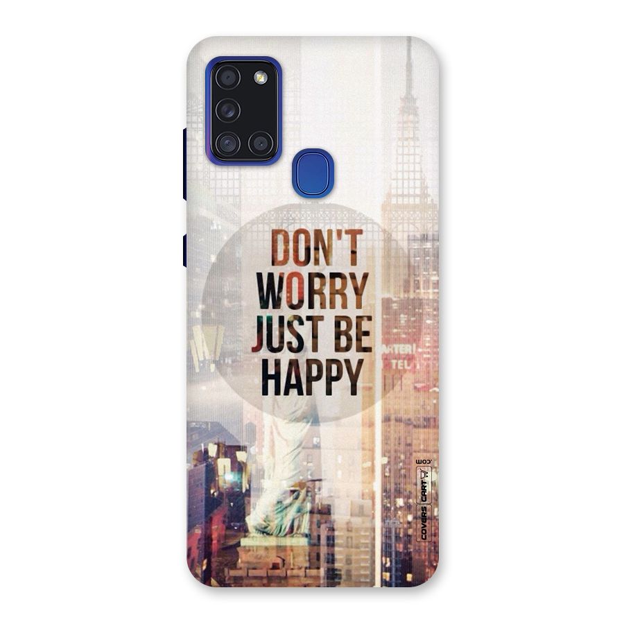 Feel Lively Back Case for Galaxy A21s