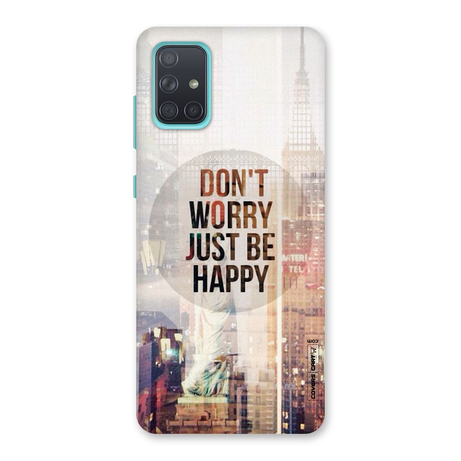 Feel Lively Back Case for Galaxy A71