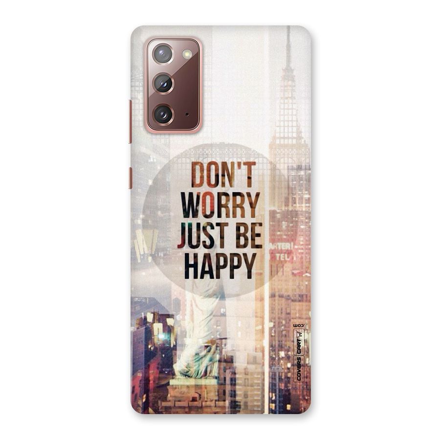 Feel Lively Back Case for Galaxy Note 20