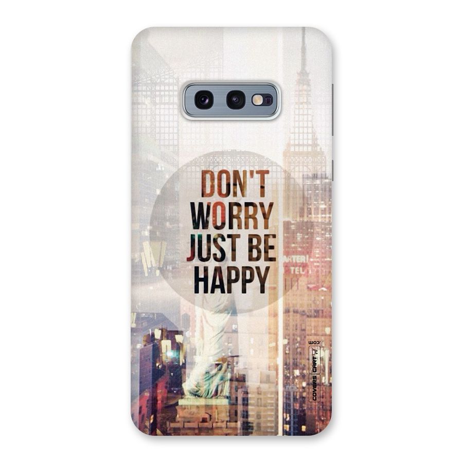 Feel Lively Back Case for Galaxy S10e