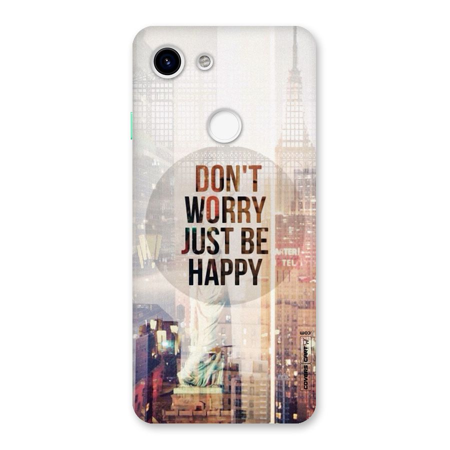 Feel Lively Back Case for Google Pixel 3