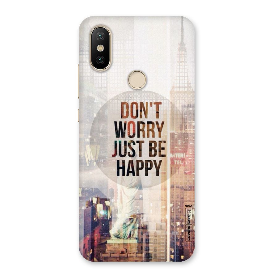 Feel Lively Back Case for Mi A2