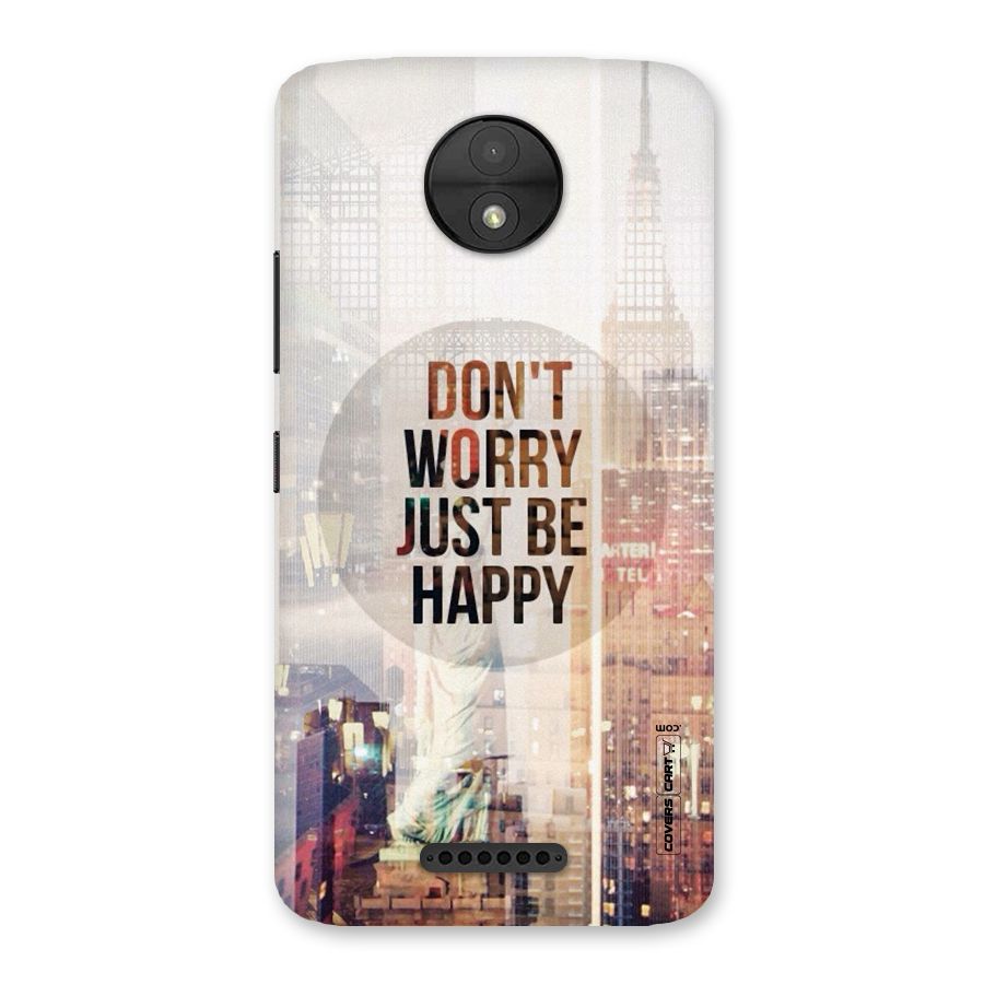 Feel Lively Back Case for Moto C
