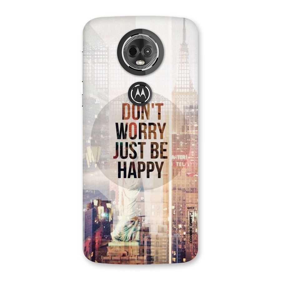 Feel Lively Back Case for Moto E5 Plus