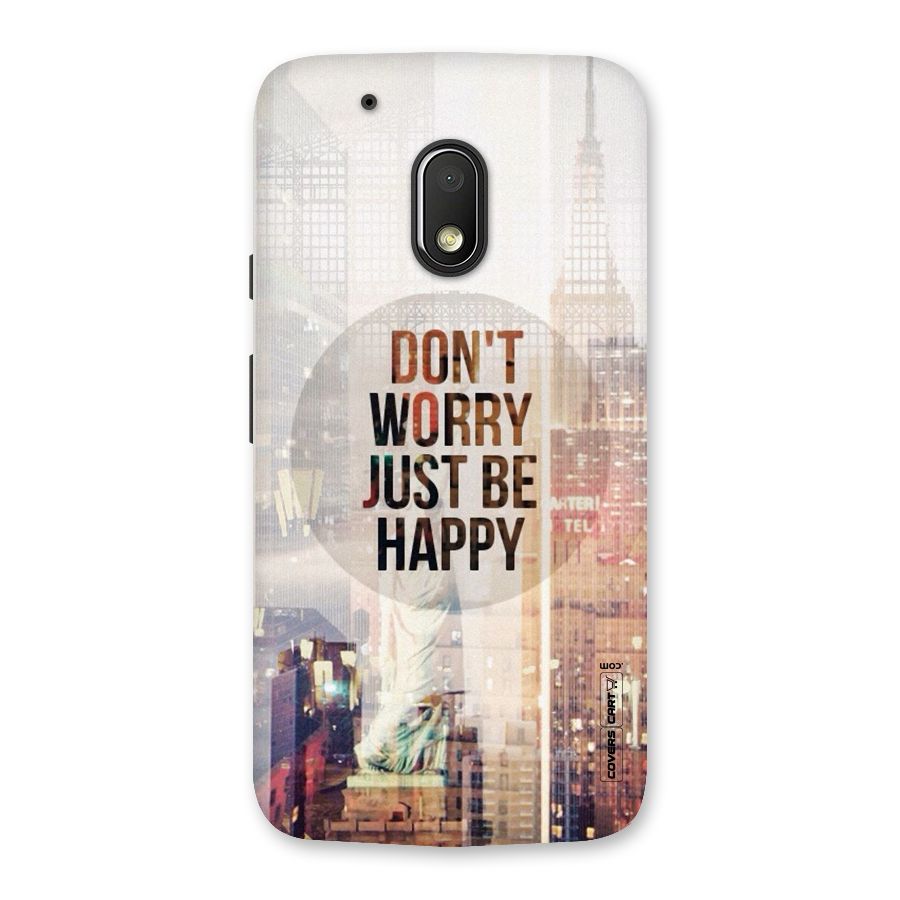 Feel Lively Back Case for Moto G4 Play