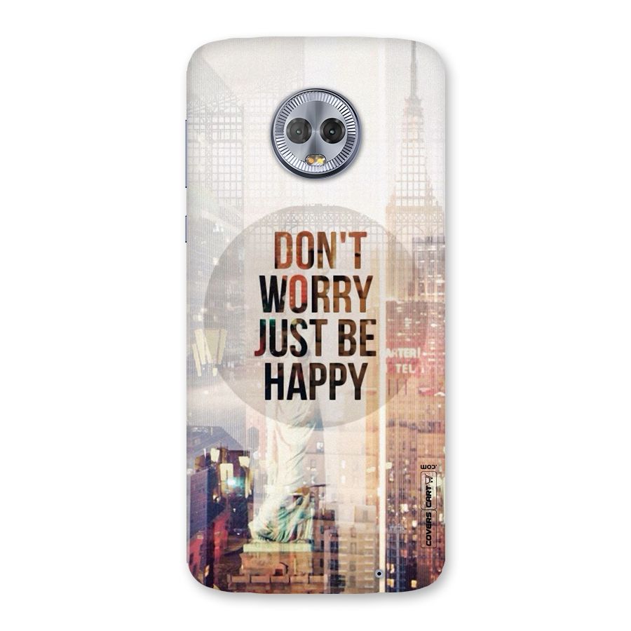 Feel Lively Back Case for Moto G6 Plus