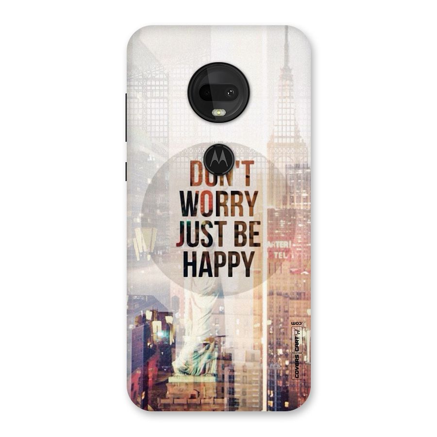 Feel Lively Back Case for Moto G7