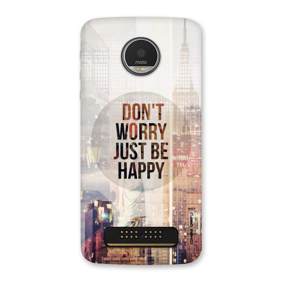 Feel Lively Back Case for Moto Z Play