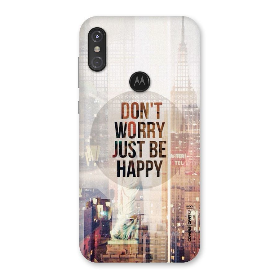 Feel Lively Back Case for Motorola One Power