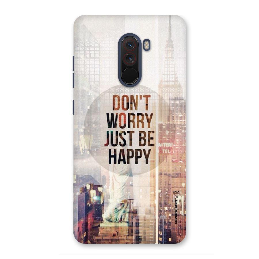 Feel Lively Back Case for Poco F1