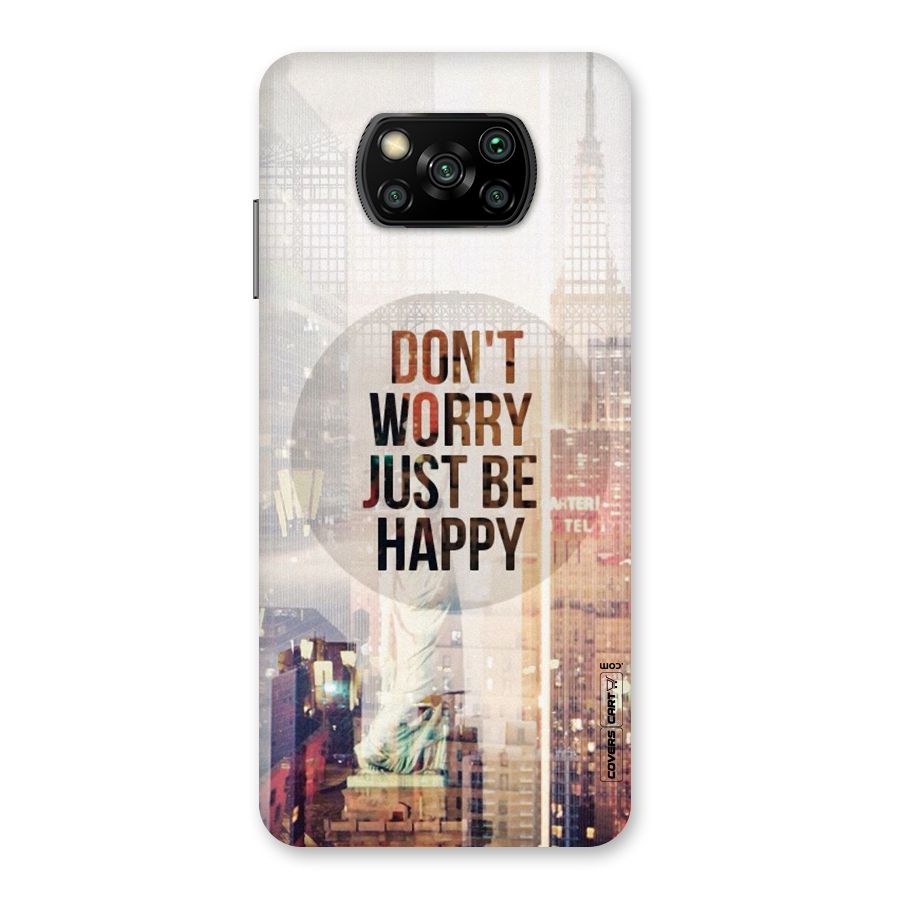 Feel Lively Back Case for Poco X3