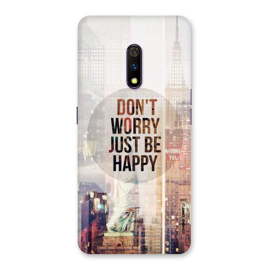 Feel Lively Back Case for Realme X