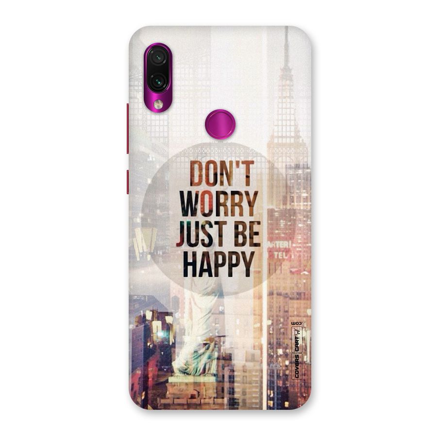 Feel Lively Back Case for Redmi Note 7 Pro