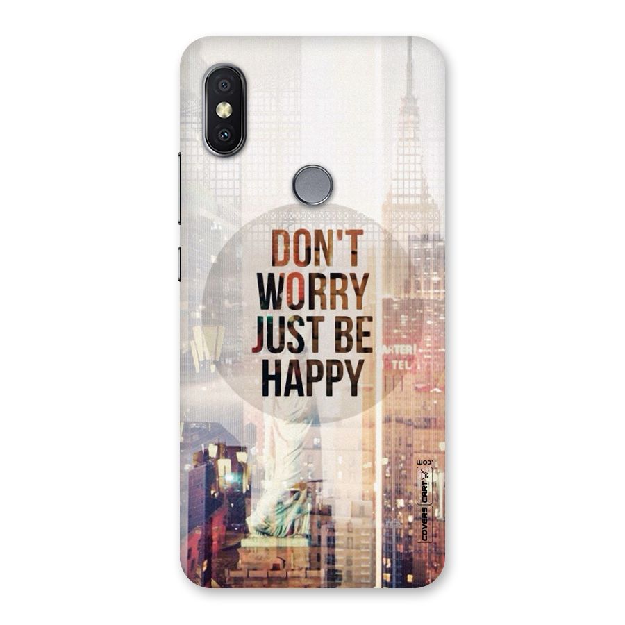 Feel Lively Back Case for Redmi Y2