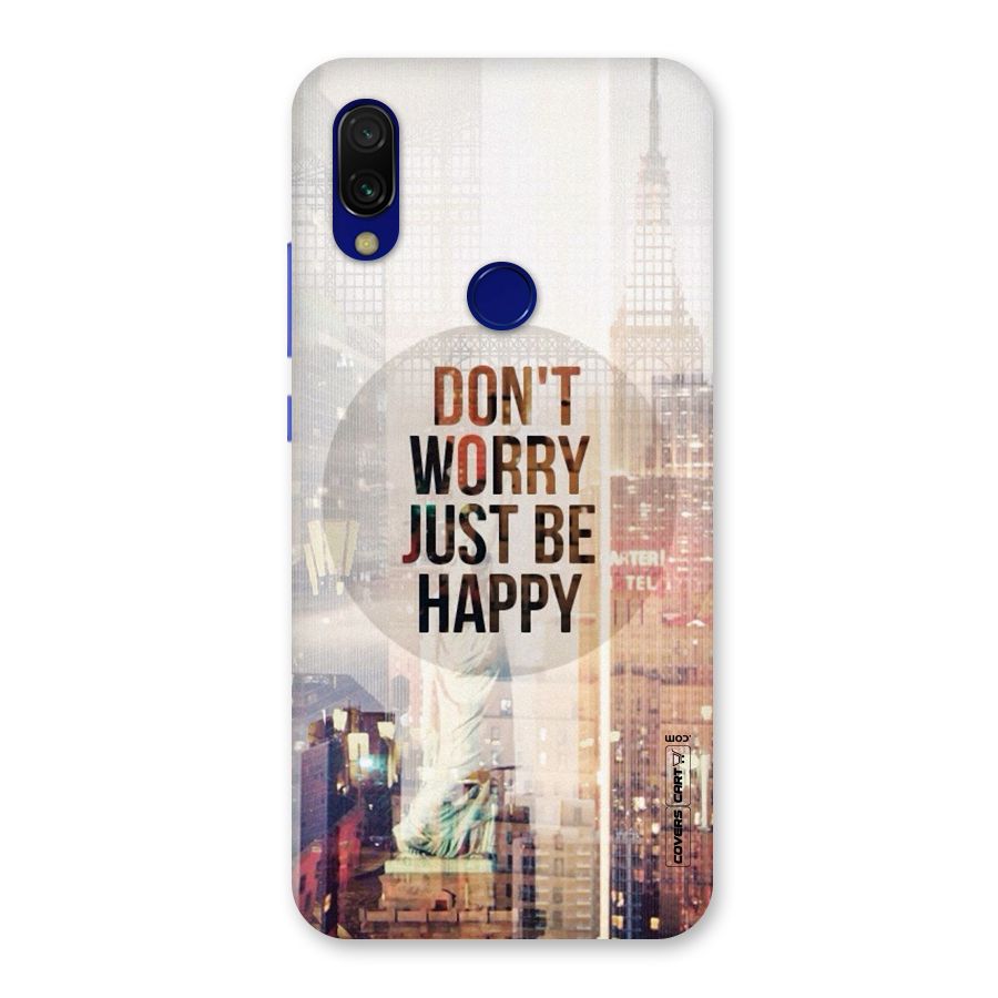 Feel Lively Back Case for Redmi Y3