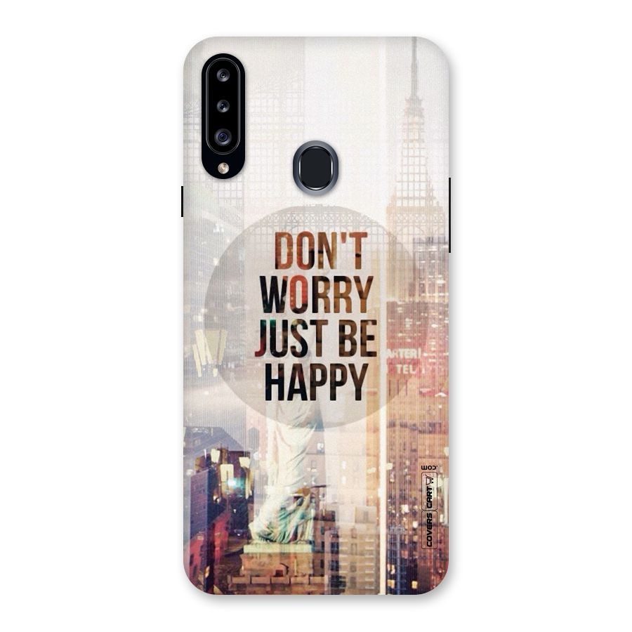 Feel Lively Back Case for Samsung Galaxy A20s