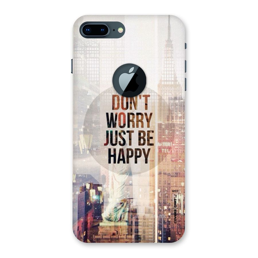 Feel Lively Back Case for iPhone 7 Plus Logo Cut