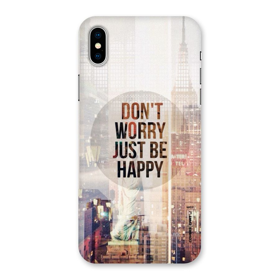 Feel Lively Back Case for iPhone XS