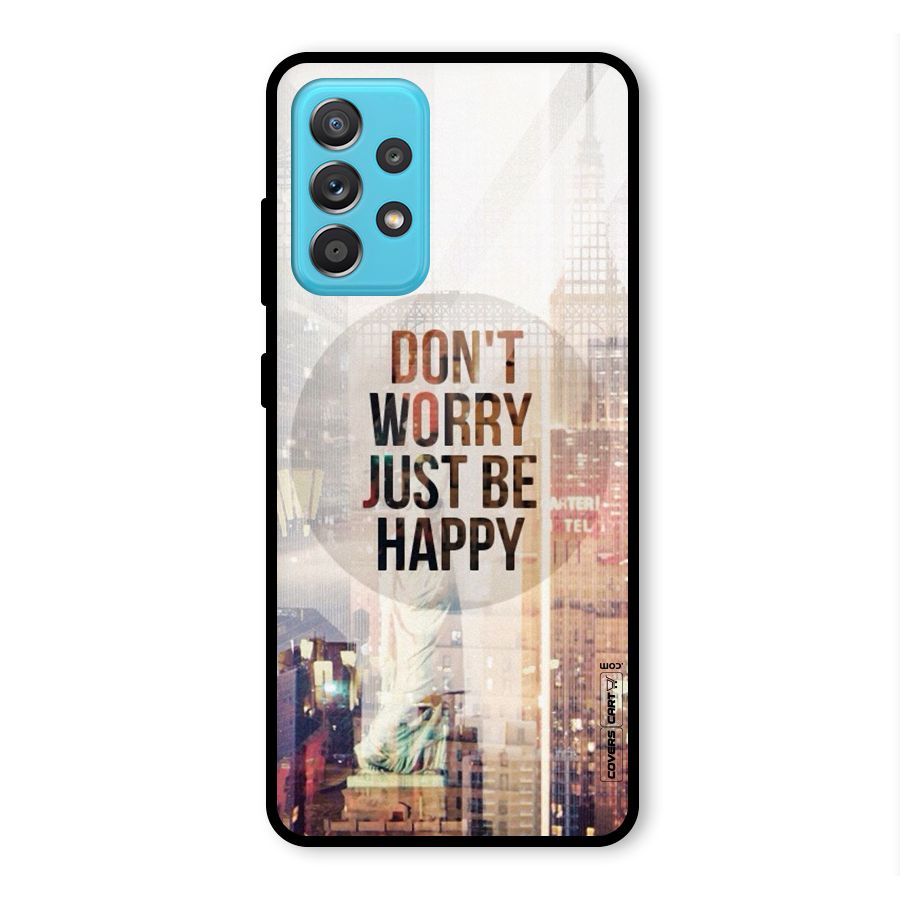 Feel Lively Glass Back Case for Galaxy A52