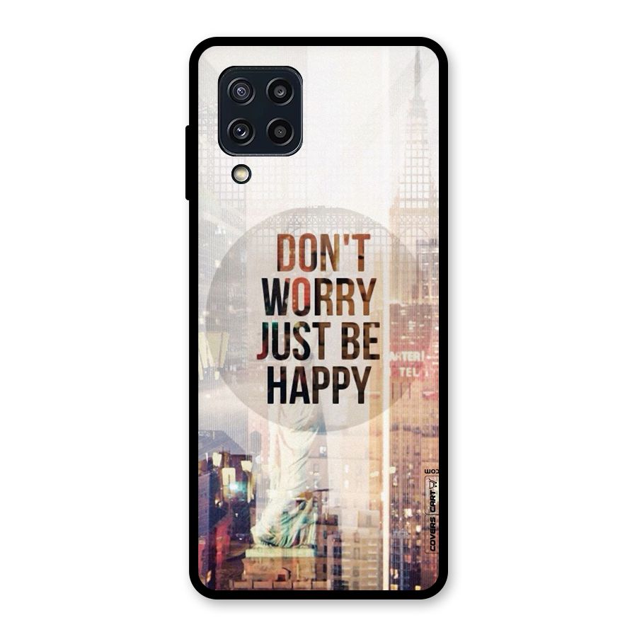 Feel Lively Glass Back Case for Galaxy M32