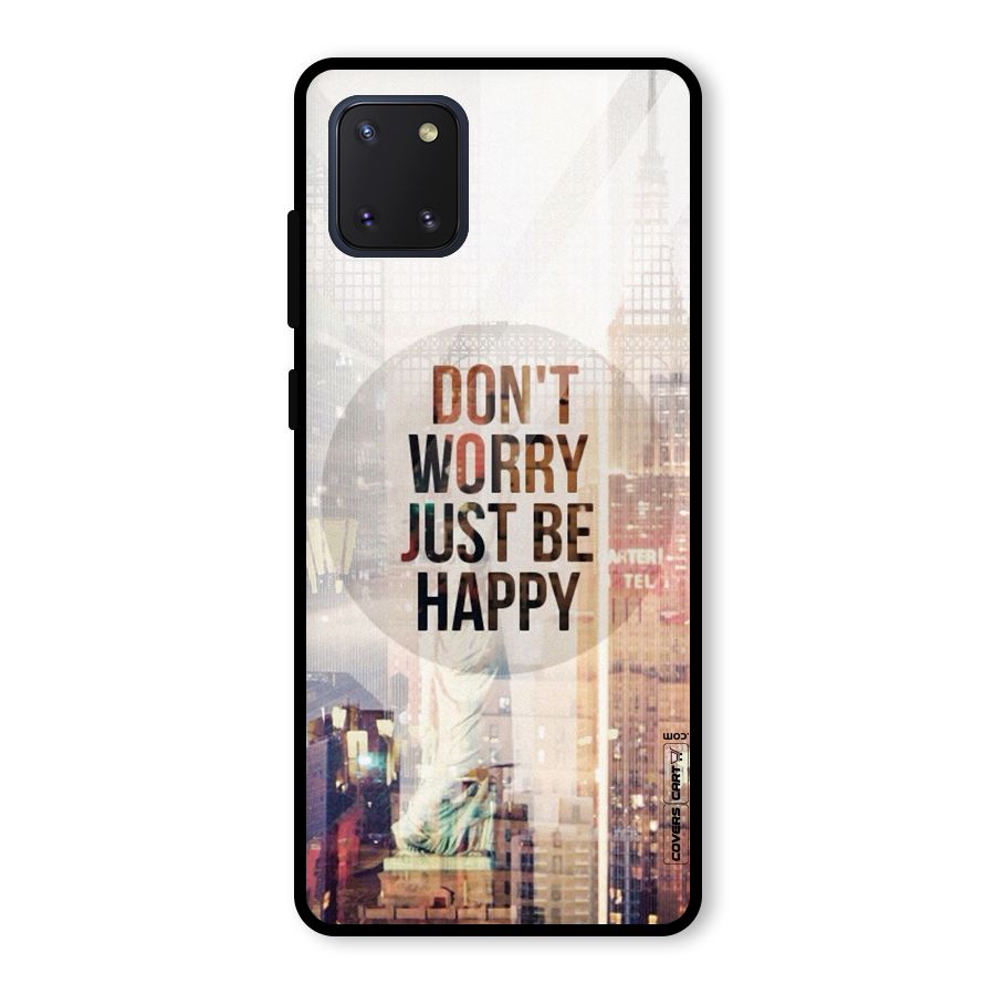 Feel Lively Glass Back Case for Galaxy Note 10 Lite