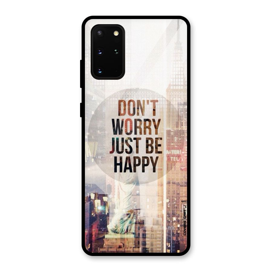 Feel Lively Glass Back Case for Galaxy S20 Plus