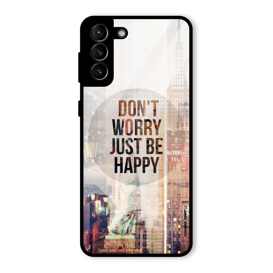 Feel Lively Glass Back Case for Galaxy S21 Plus