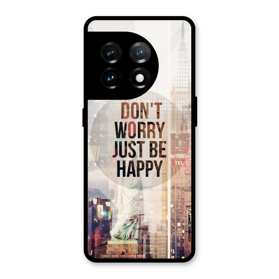 Feel Lively Glass Back Case for OnePlus 11