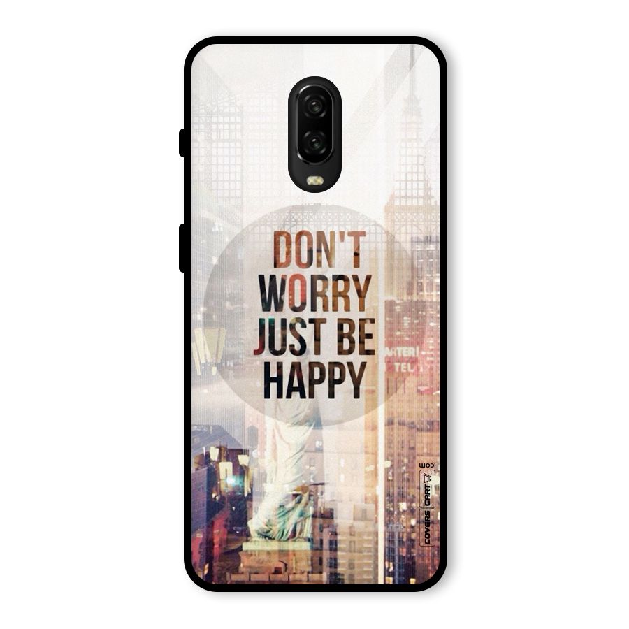 Feel Lively Glass Back Case for OnePlus 6T