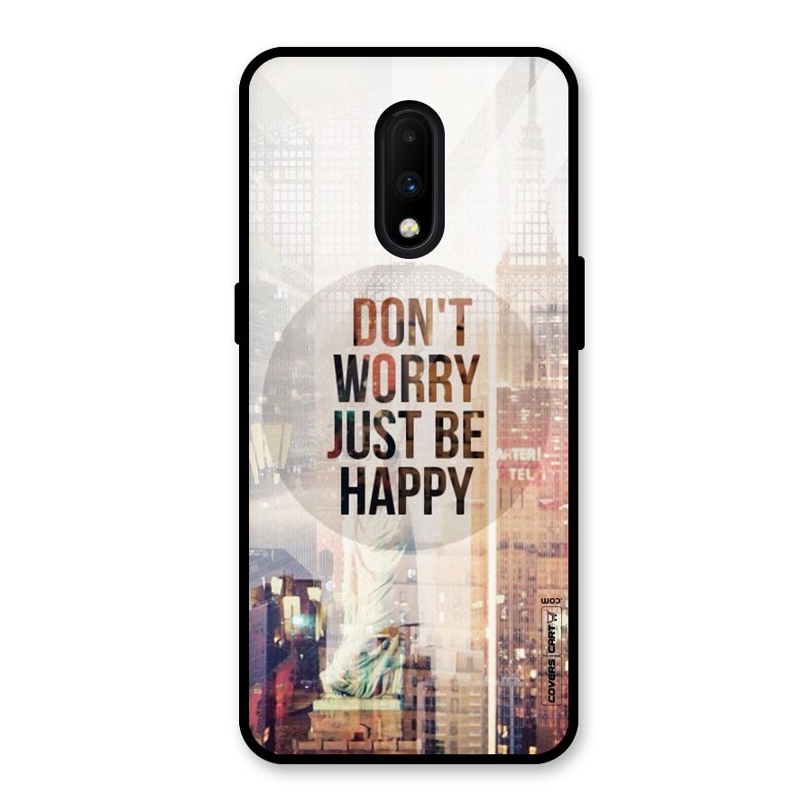 Feel Lively Glass Back Case for OnePlus 7