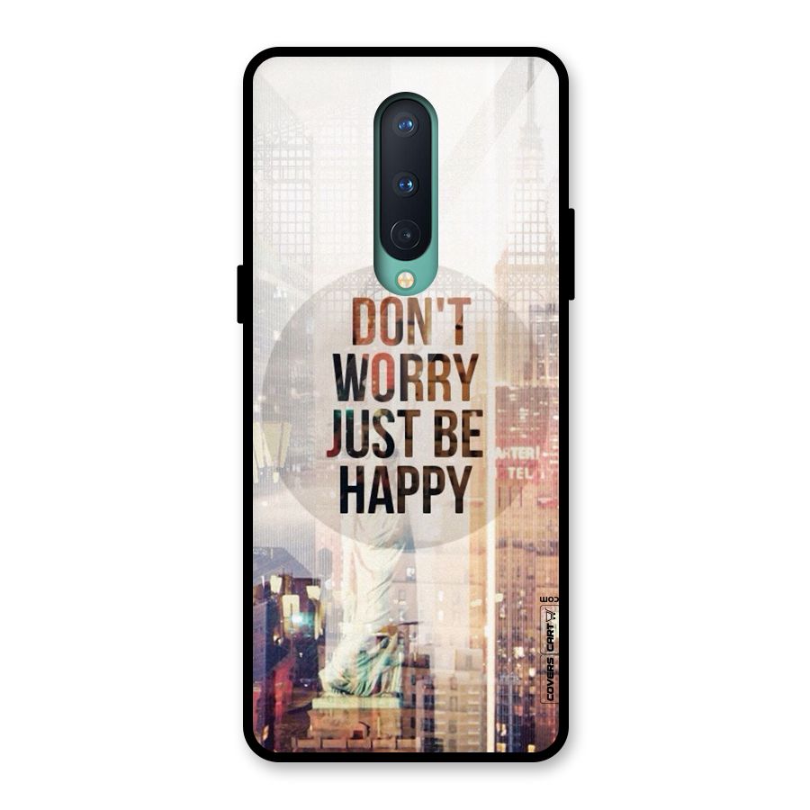 Feel Lively Glass Back Case for OnePlus 8
