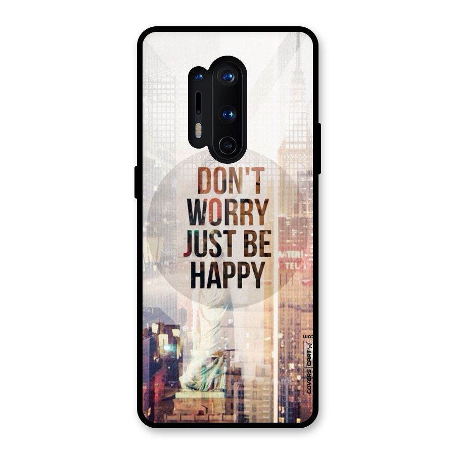 Feel Lively Glass Back Case for OnePlus 8 Pro