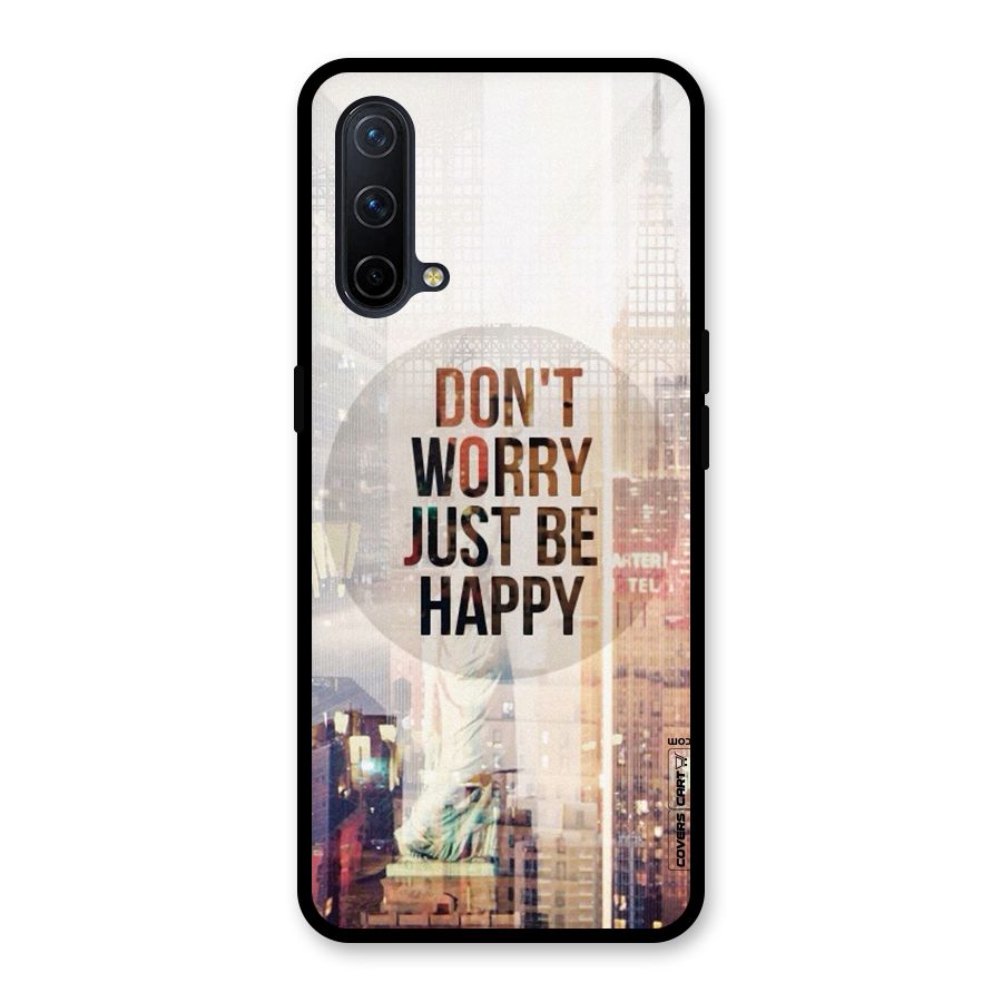 Feel Lively Glass Back Case for OnePlus Nord CE 5G