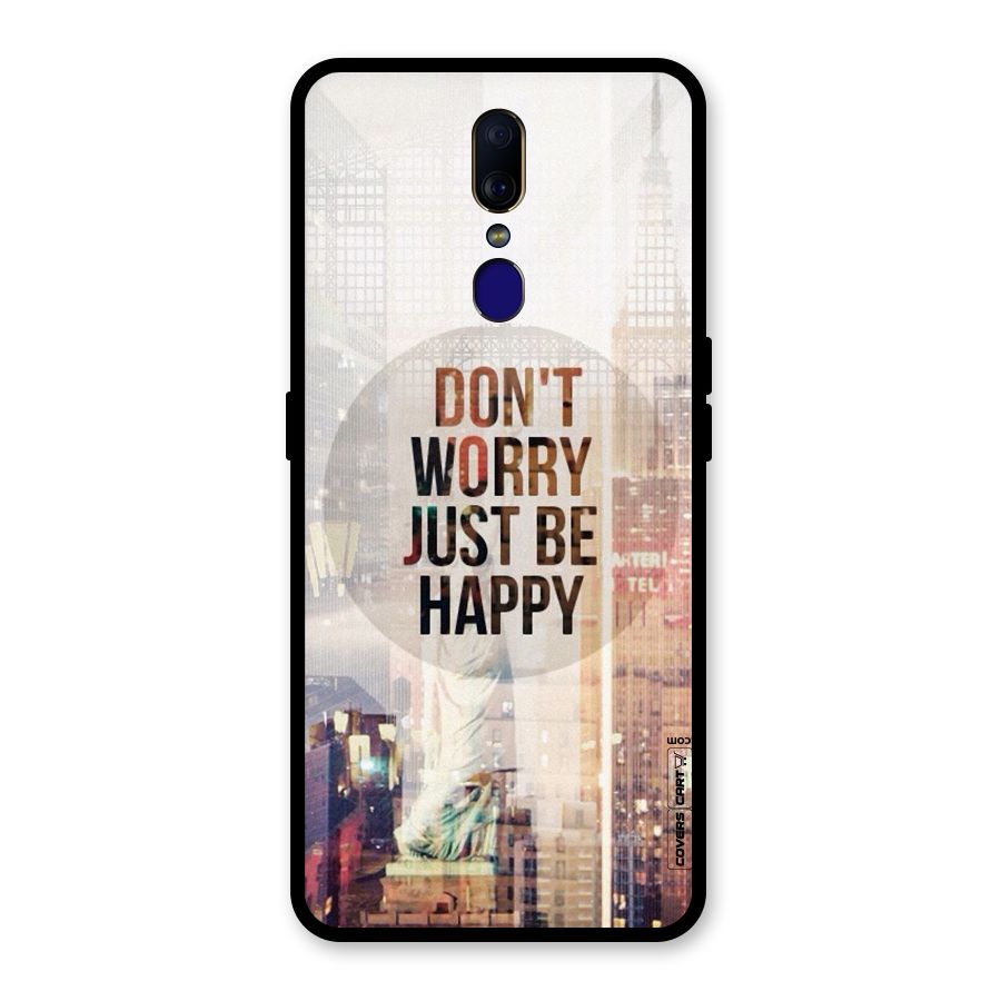 Feel Lively Glass Back Case for Oppo F11