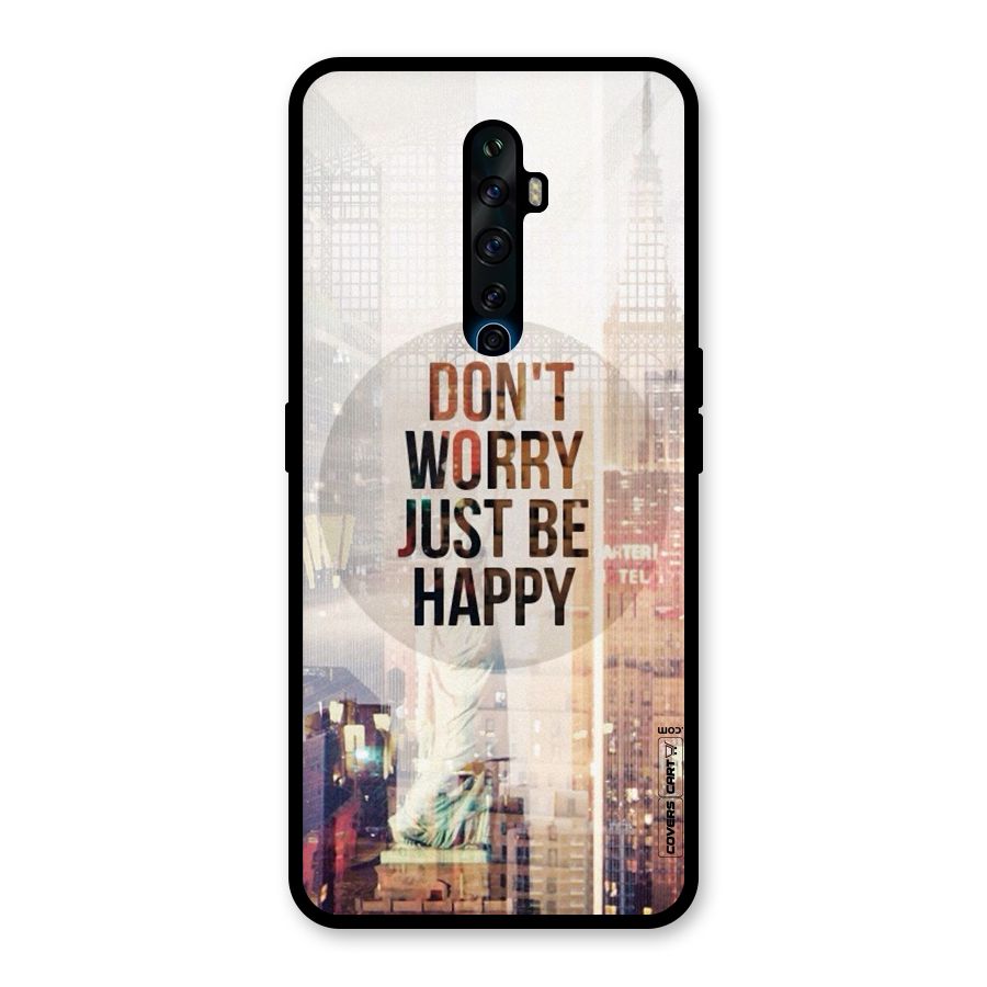Feel Lively Glass Back Case for Oppo Reno2 F
