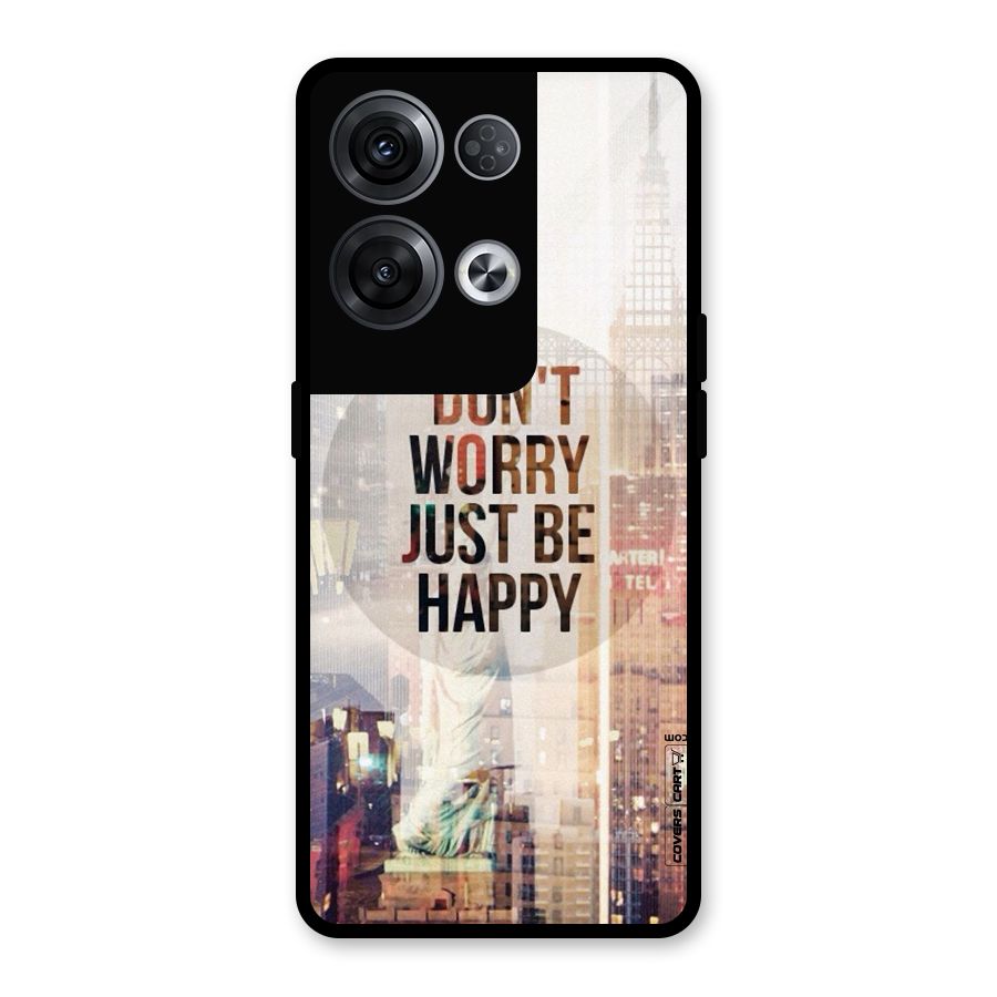 Feel Lively Glass Back Case for Oppo Reno8 Pro 5G