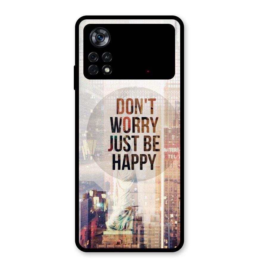 Feel Lively Glass Back Case for Poco X4 Pro 5G